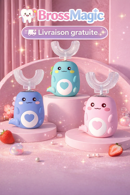 BrossMagic — Brosse à Dents Électrique Magique pour Enfants 🦷
